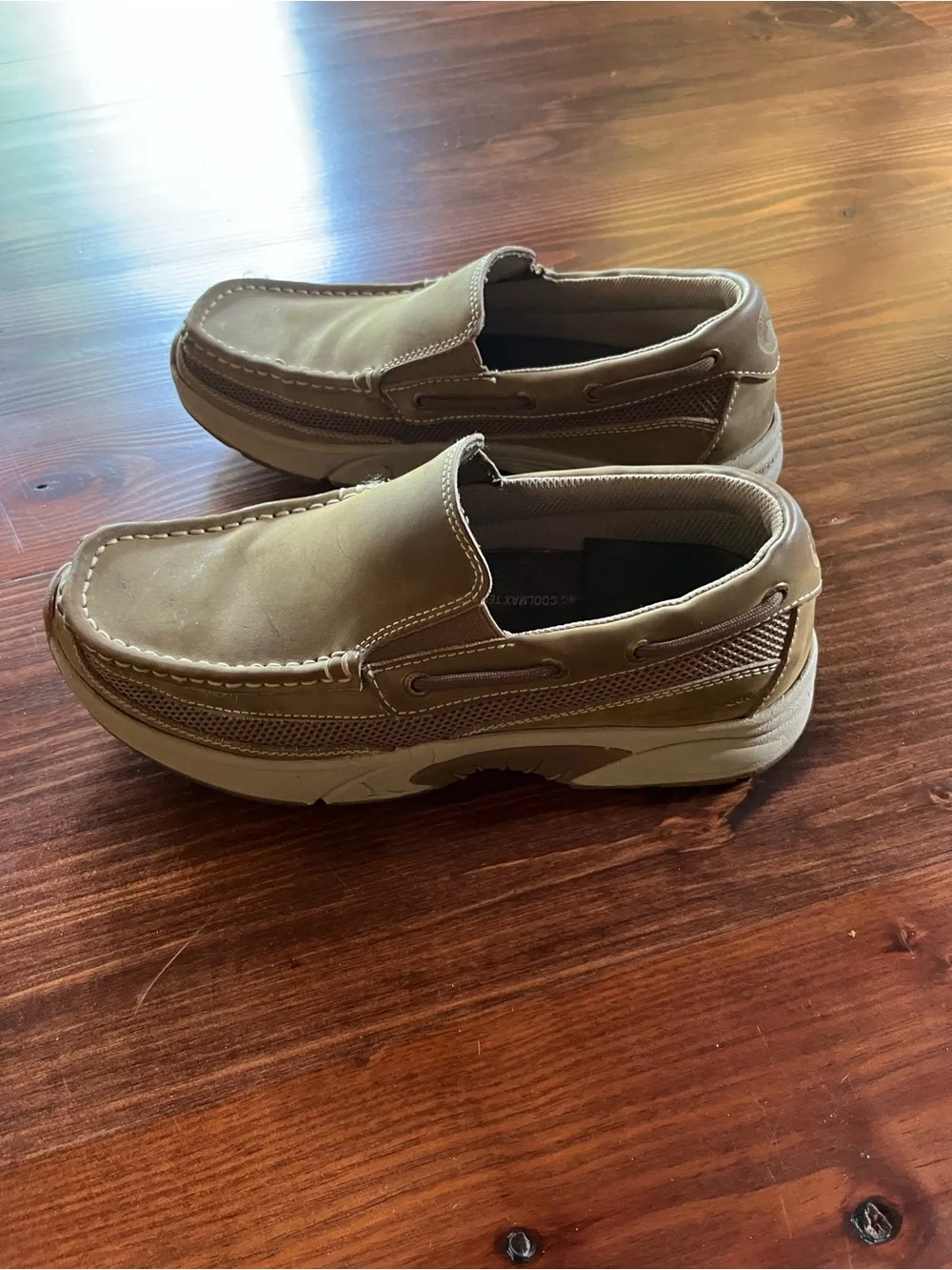 Men's Casual Slip-On Loafers in Tan